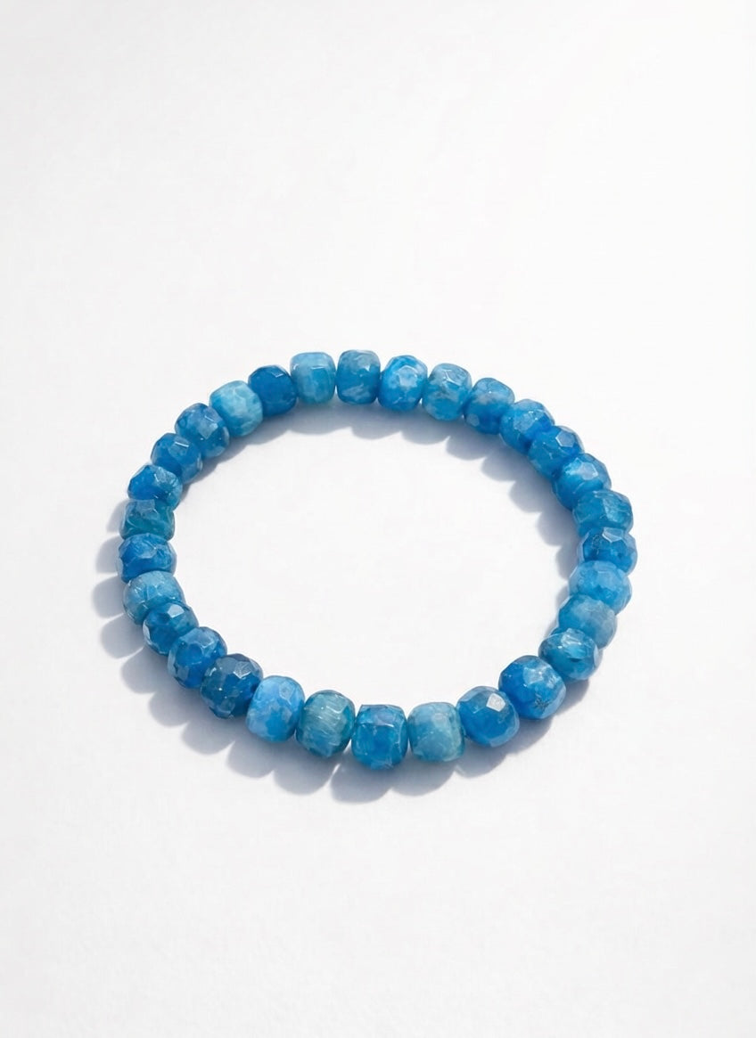 Manifest blue bracelet