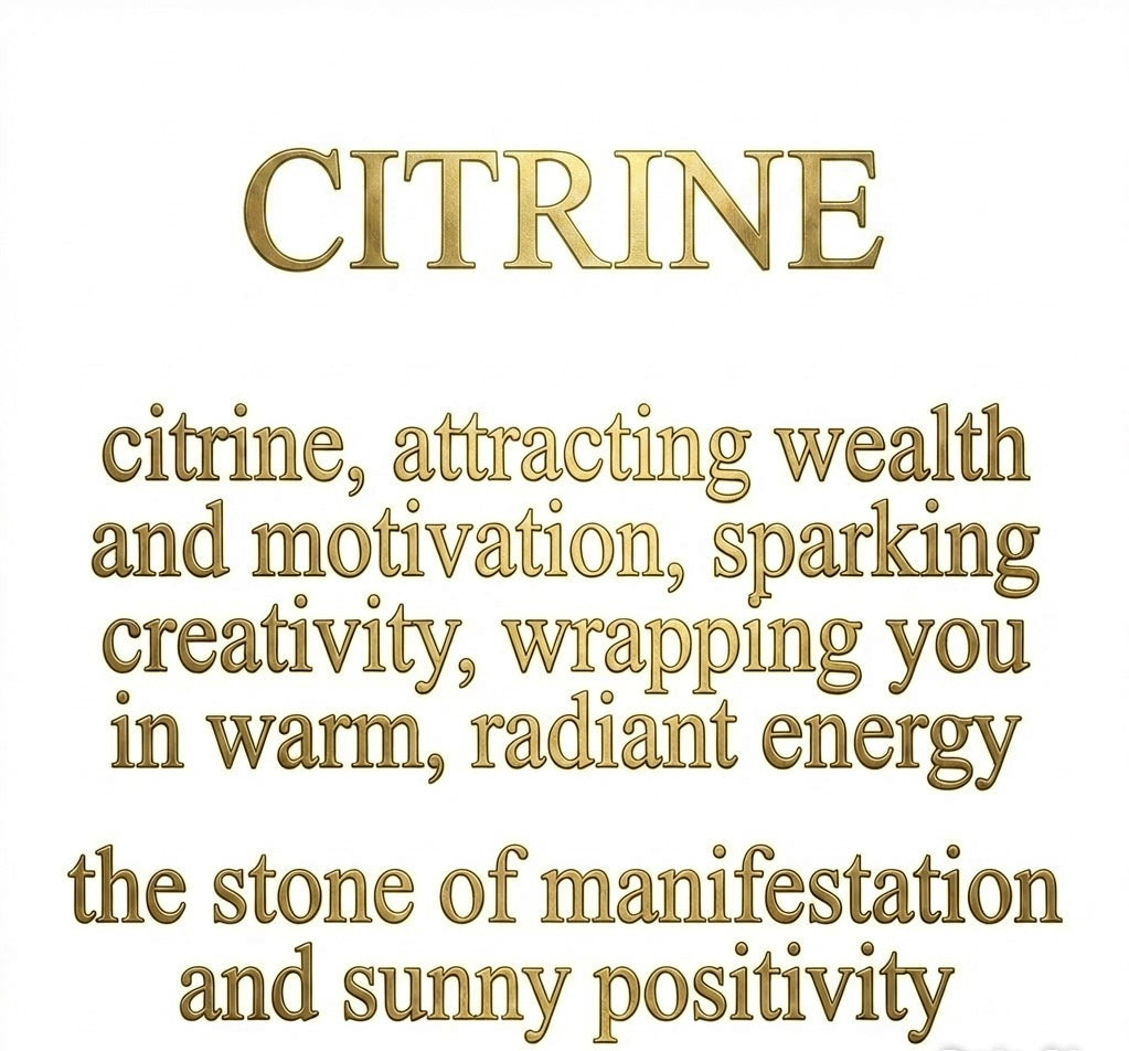 Ray of Sunshine Set — Citrine Necklace & Bracelet
