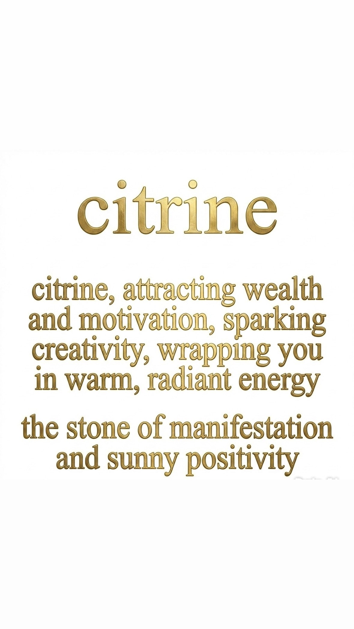 Citrine Necklace