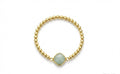 Amazonite stack bracelet