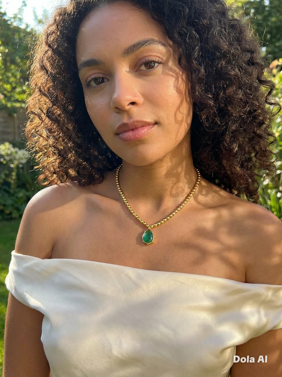 Lucky bitch necklace