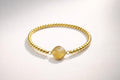 Citrine stack bracelet