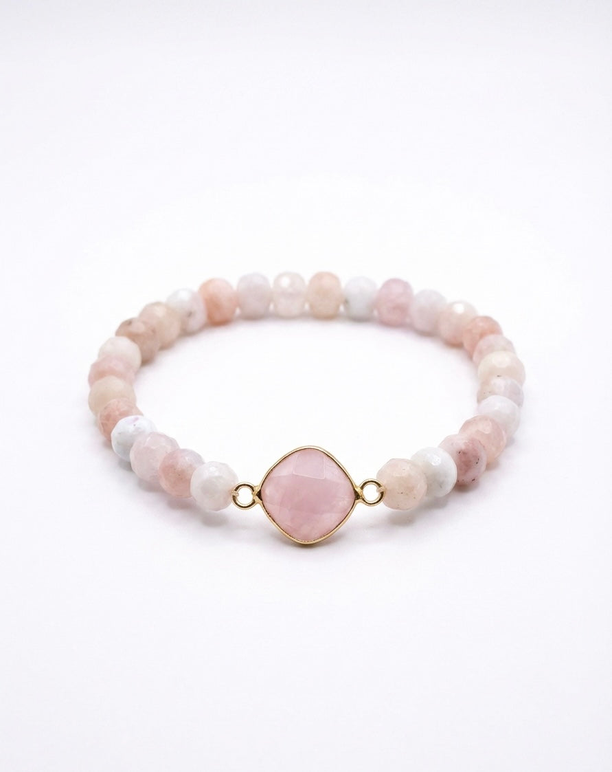 I am love, I am joy bracelet with pendent