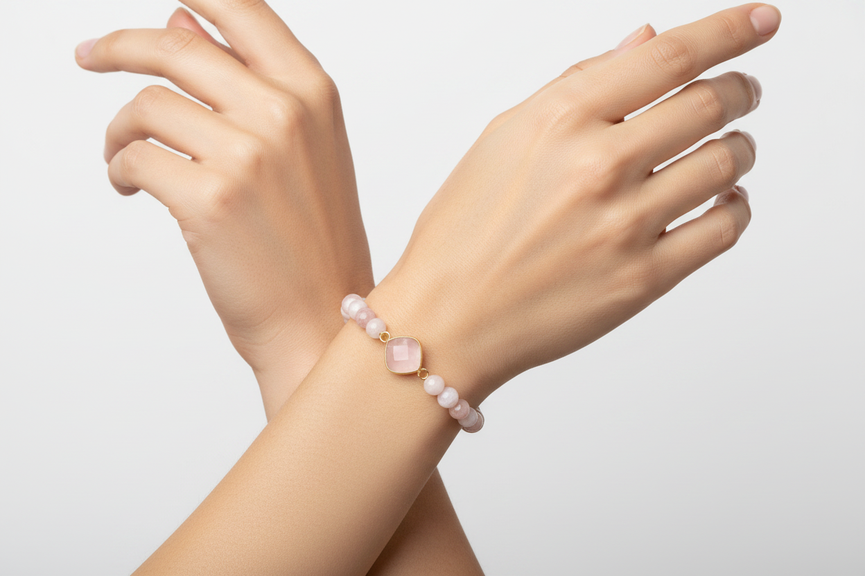 I am love, I am joy bracelet with pendent