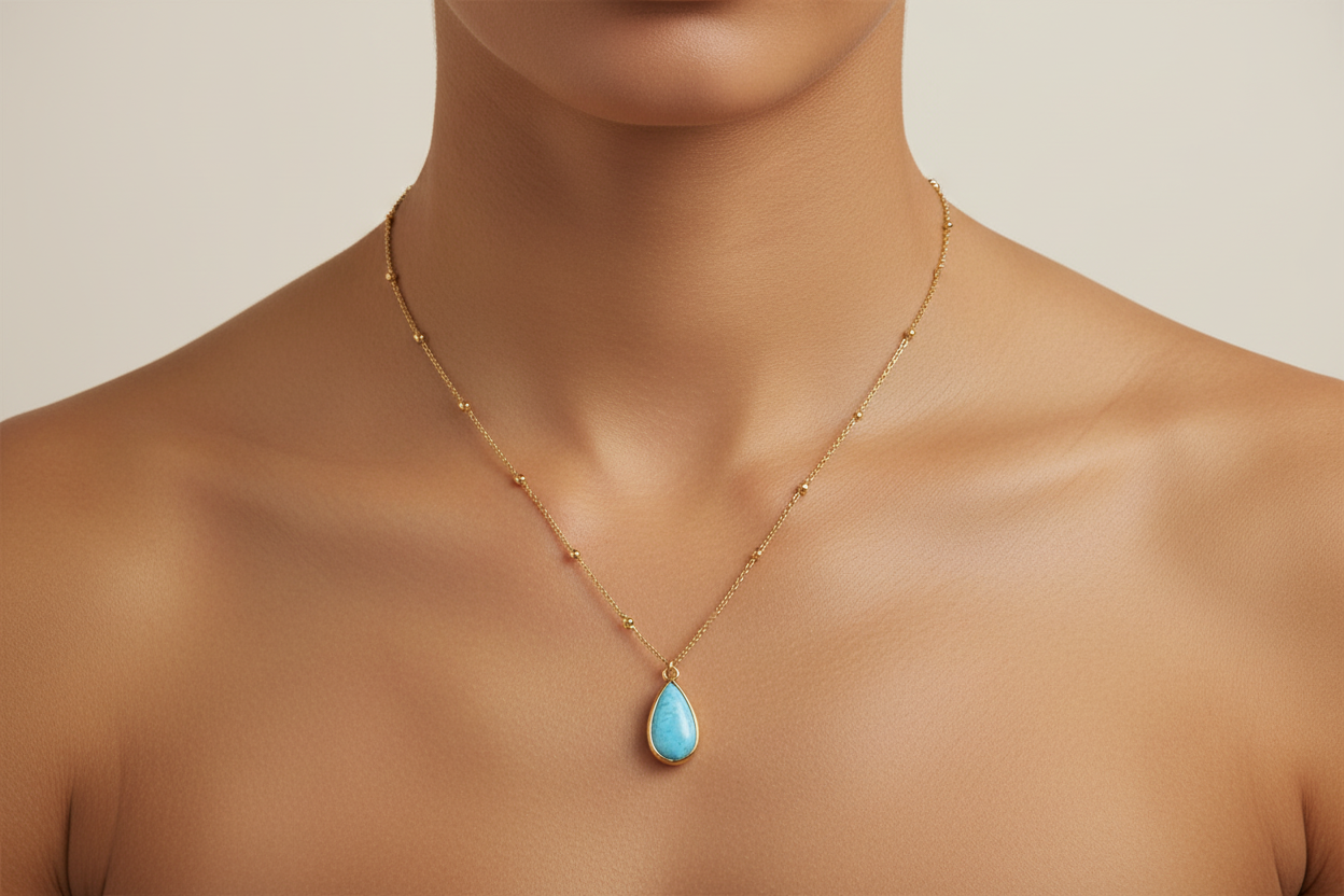Amazonite necklace
